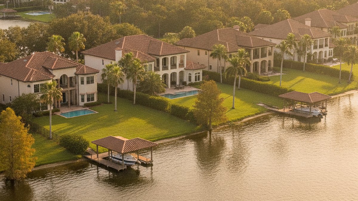 Lakefront residential