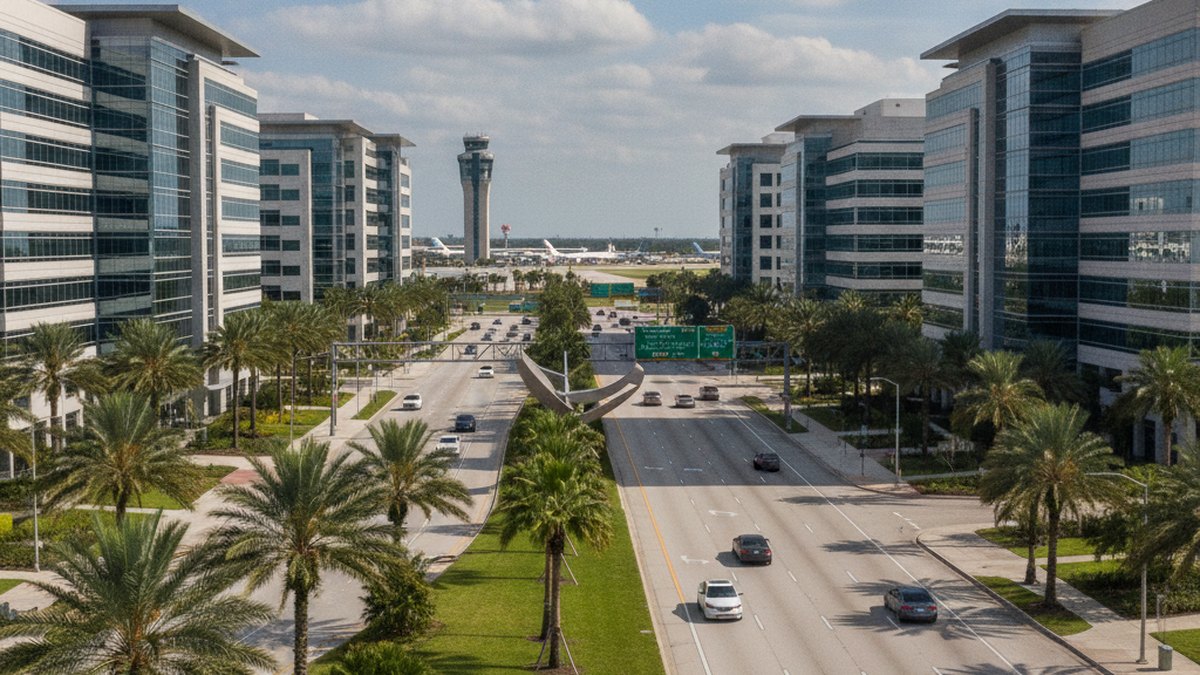 Orlando-Sanford Airport corridor