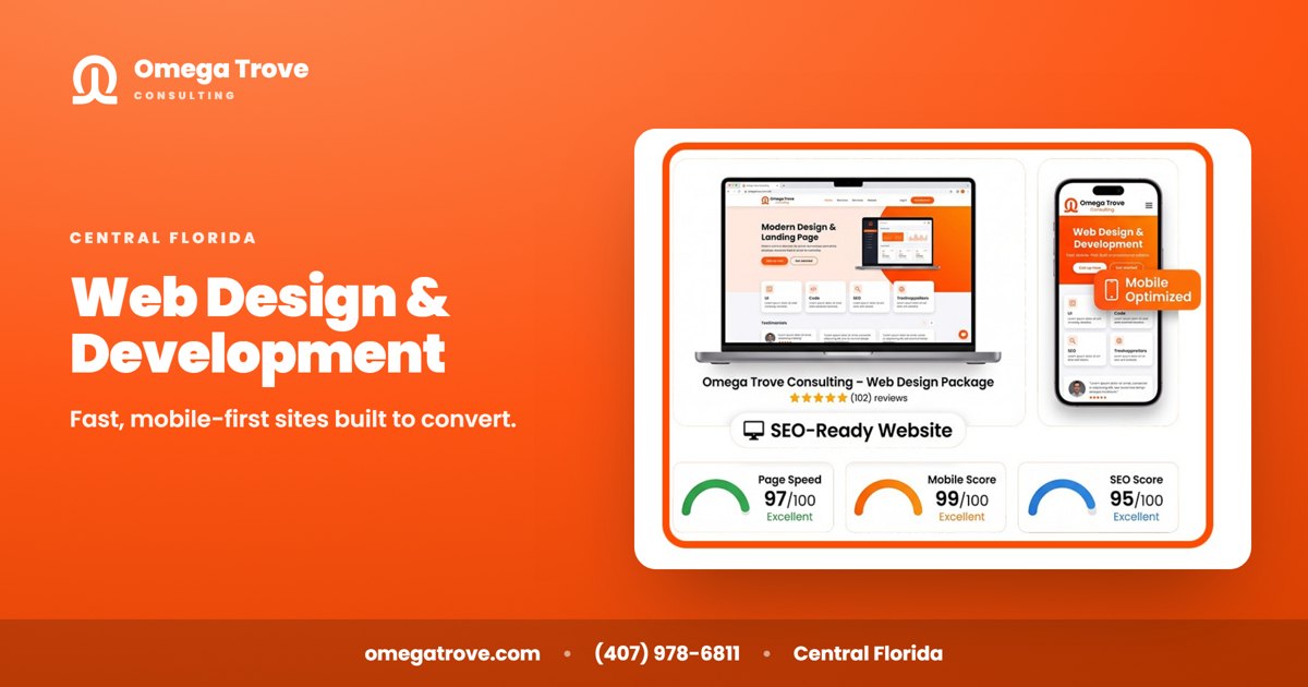 Custom Web Design Services Florida | Omega Trove