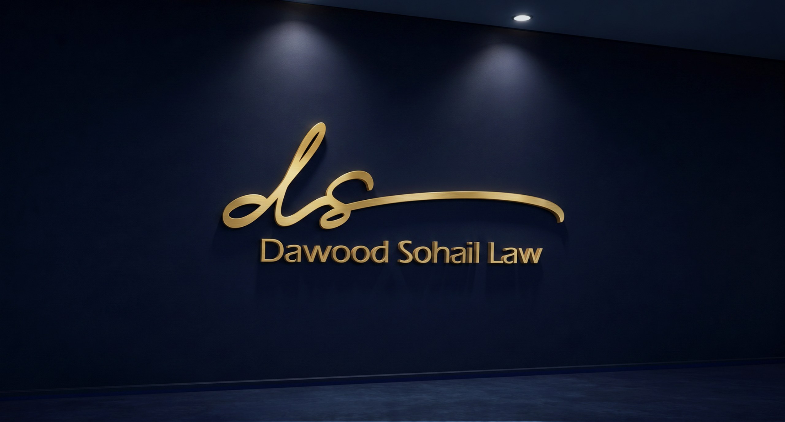 Dawood Sohail Law brand system detail by Omega Trove