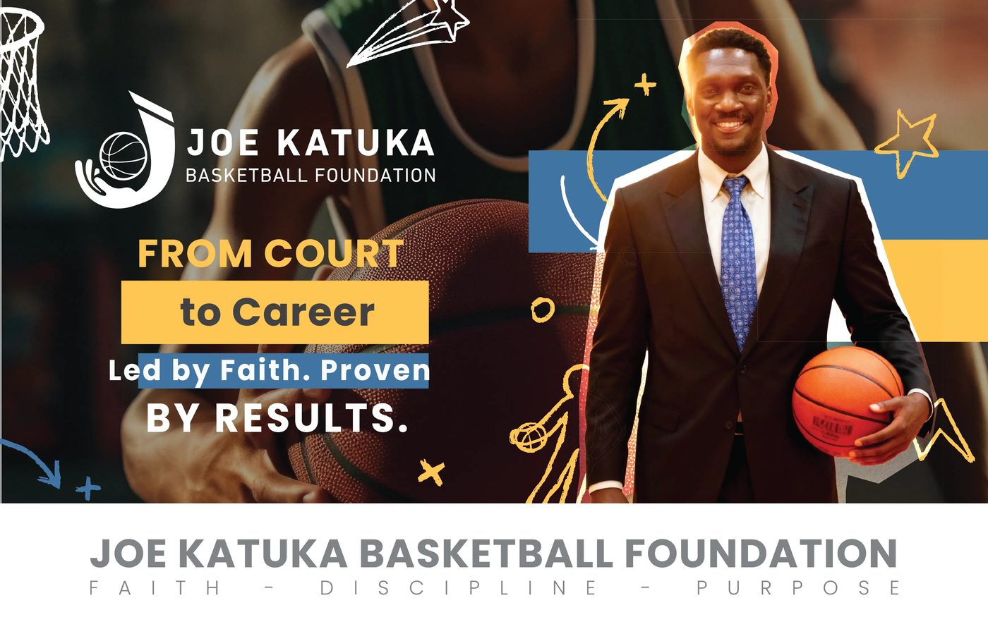 Joe Katuka Foundation brand system detail by Omega Trove