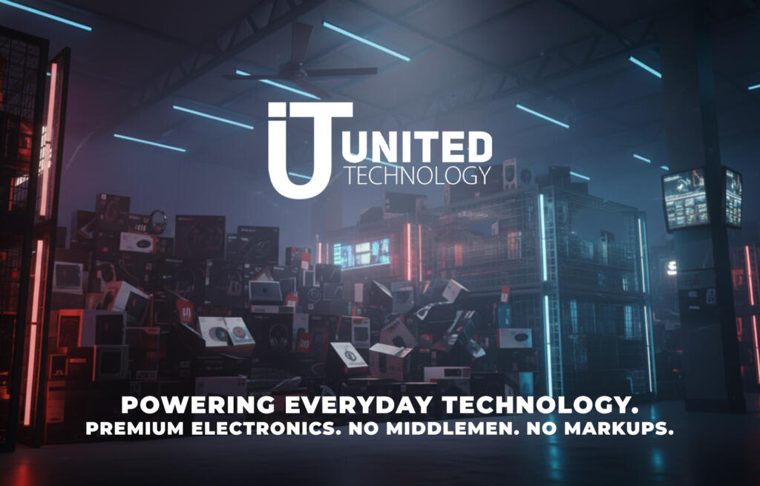 United Tech Deals brand work by Omega Trove