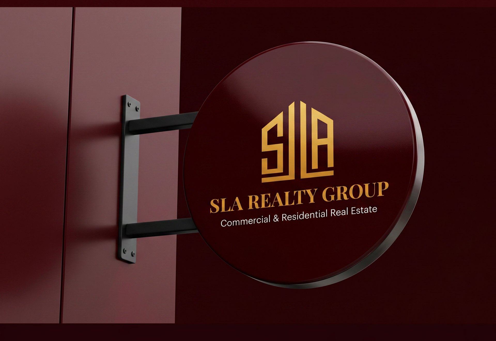SLA Realty Group brand system detail by Omega Trove