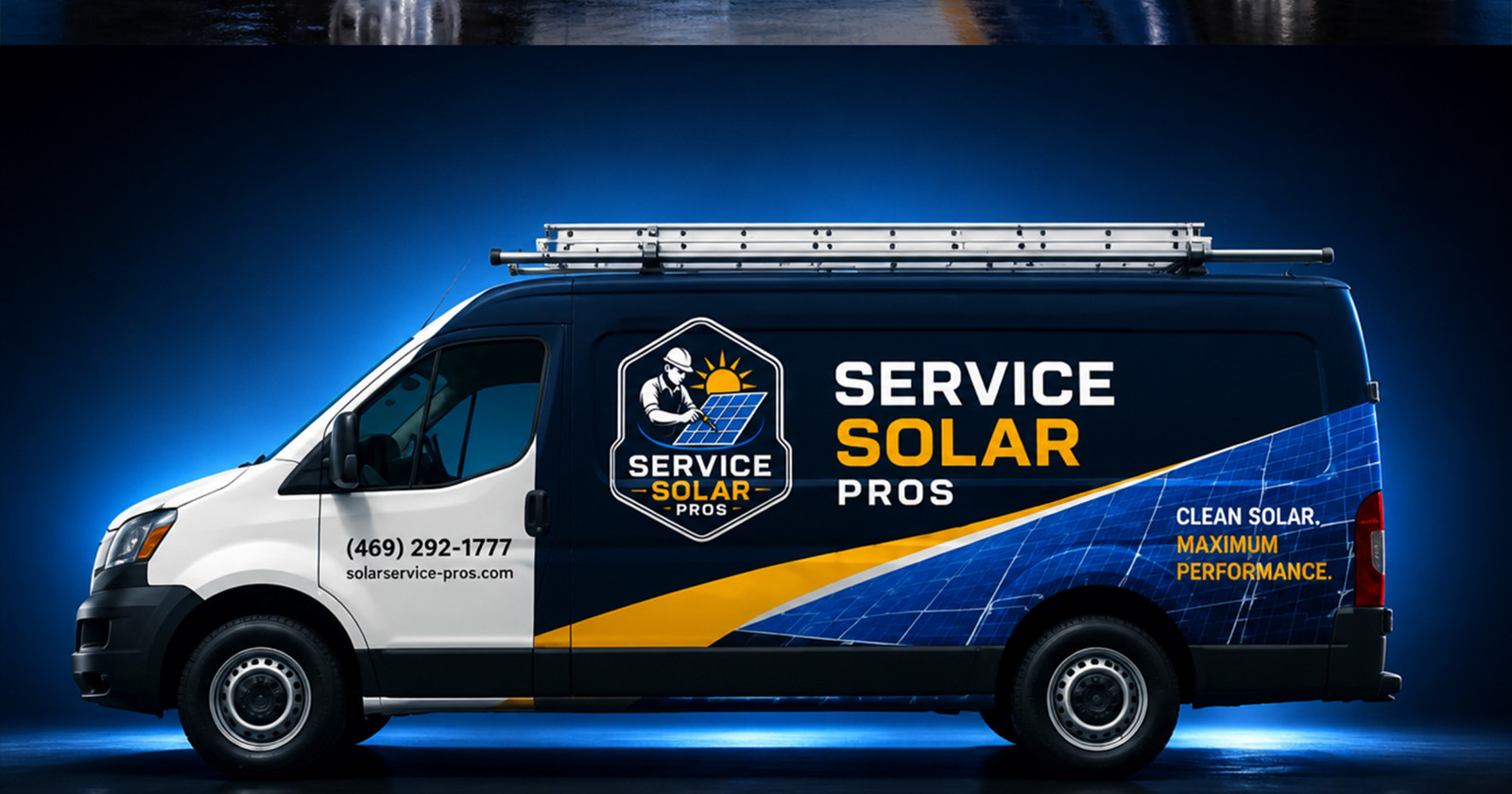 Service Solar Pros brand system detail by Omega Trove