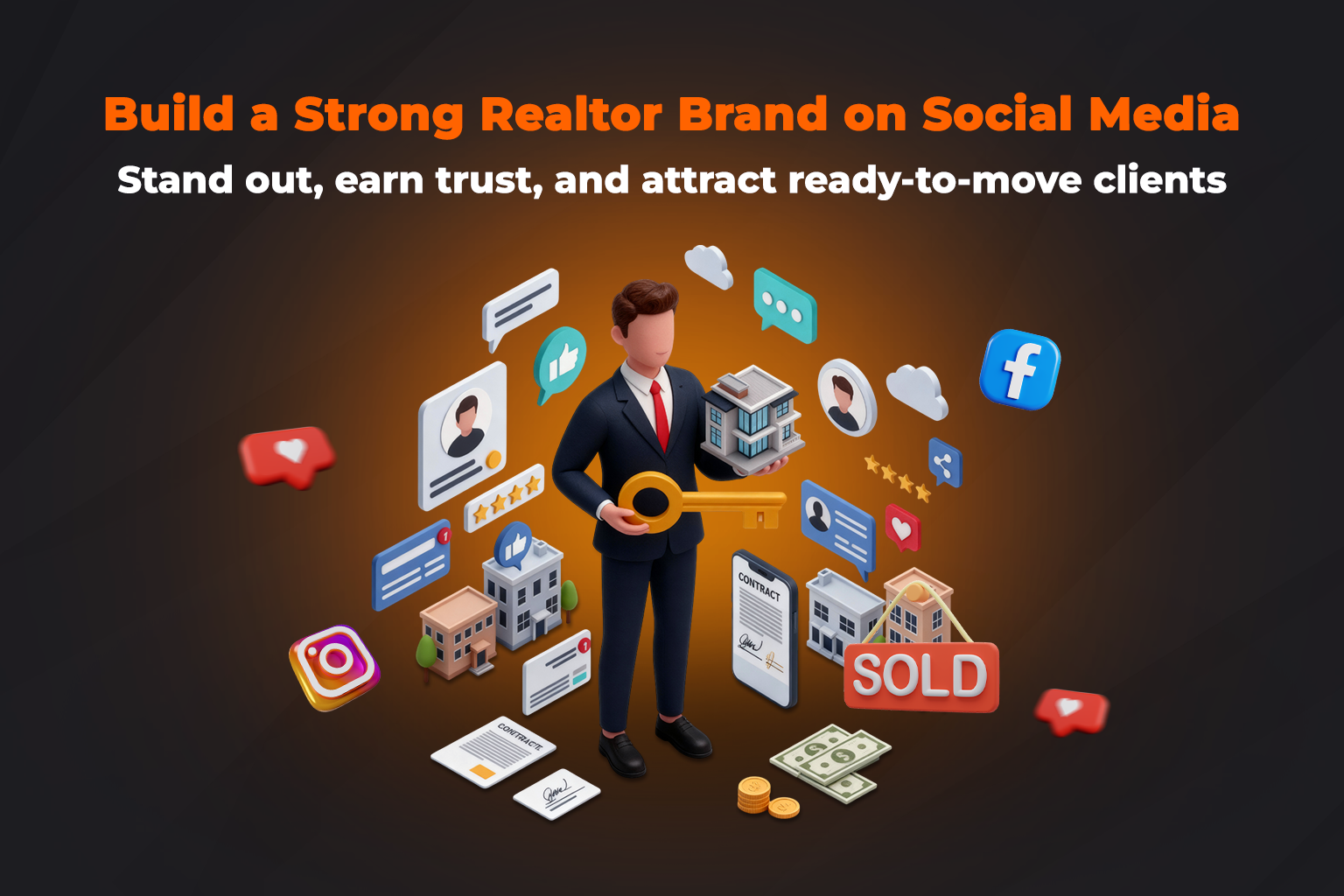 How Can I Create a Strong Personal Branding for Realtors Using Social Media?
