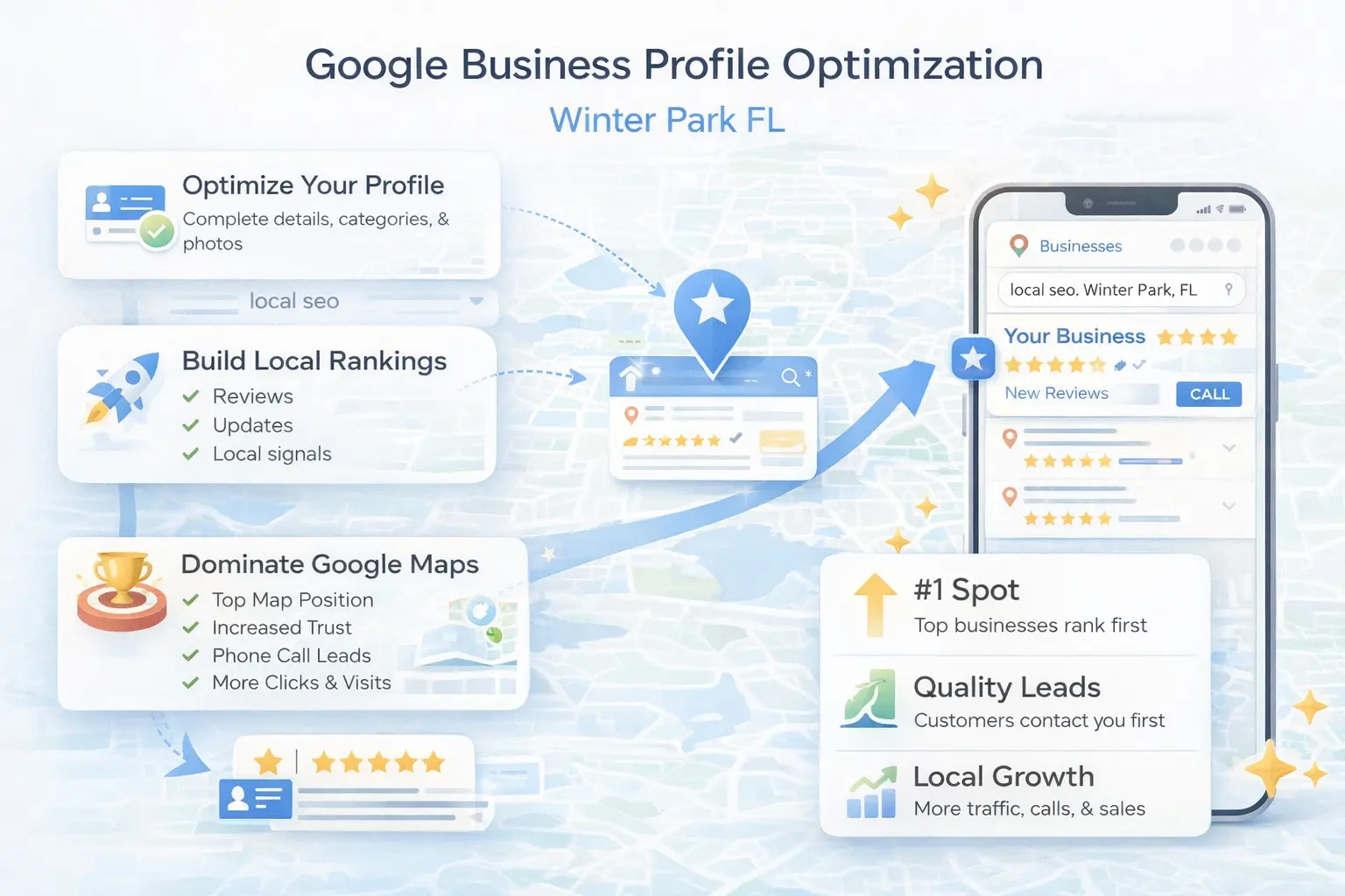 Google Business Profile Optimization Winter Park FL visual guide to Google Maps rankings