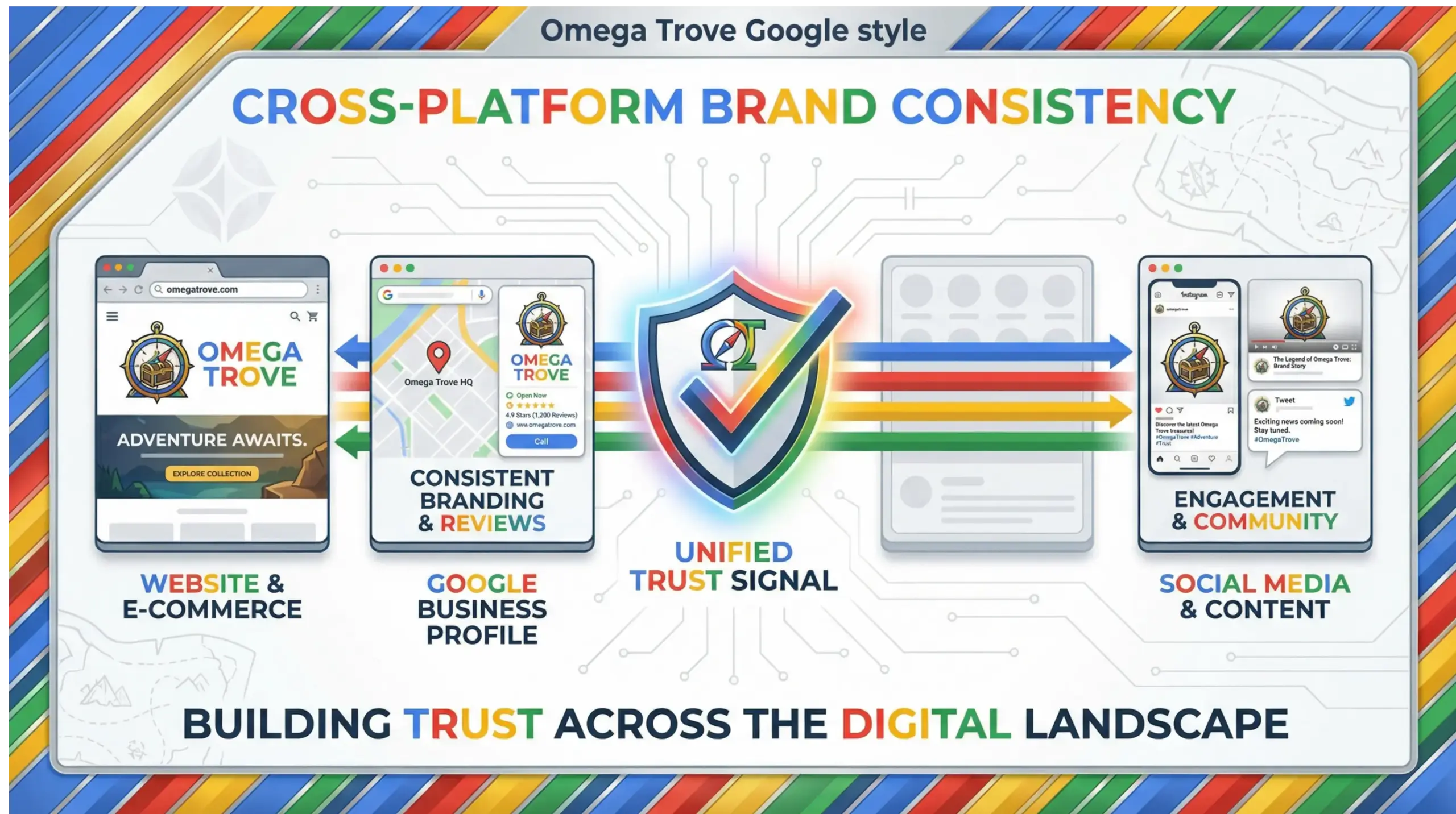 Ocoee branding infographic explaining local brand positioning for small businesses